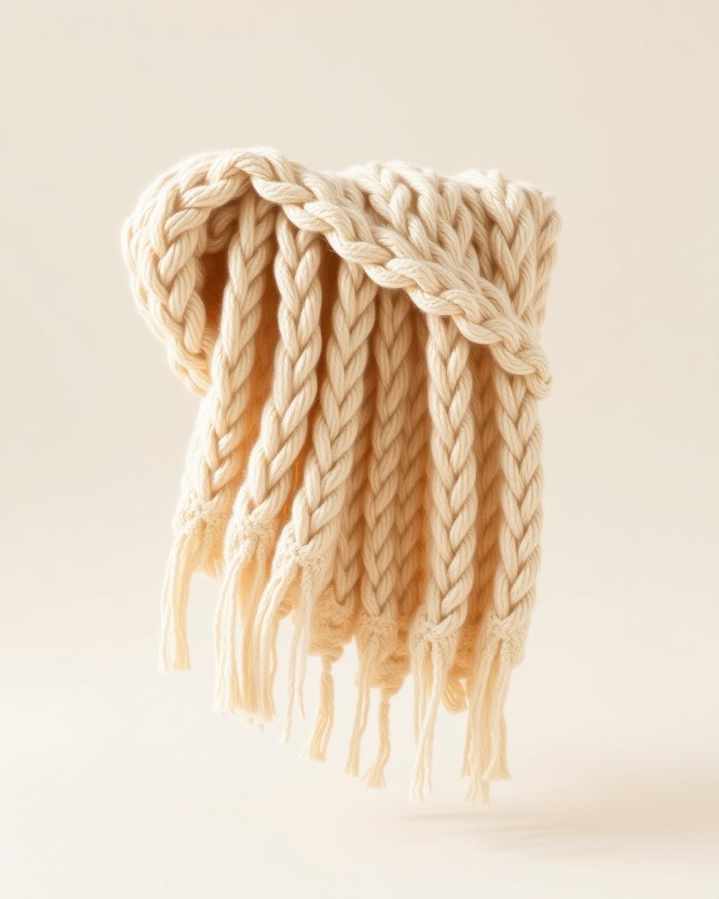 Chunky Knit Throw