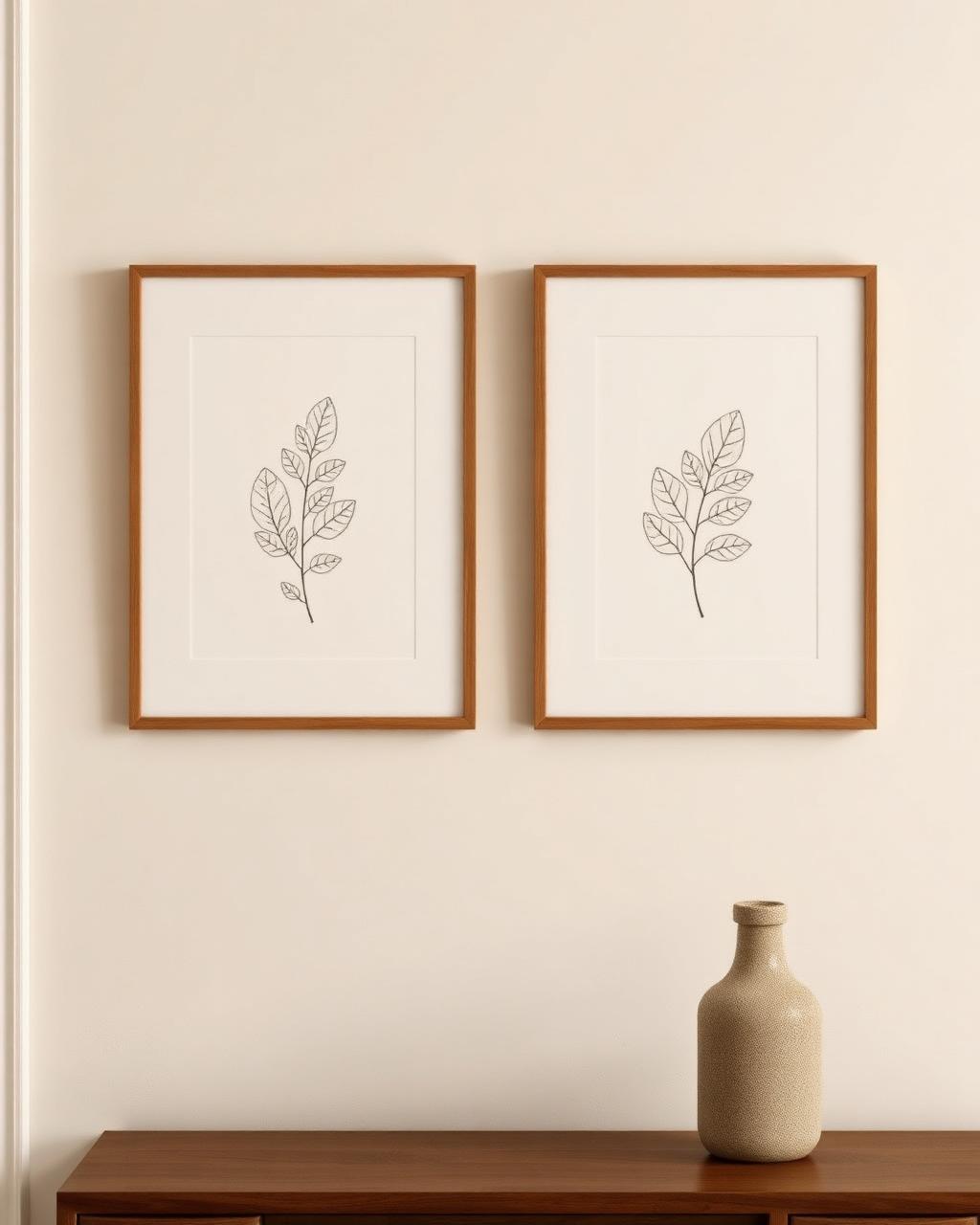 Botanical Line Art Set