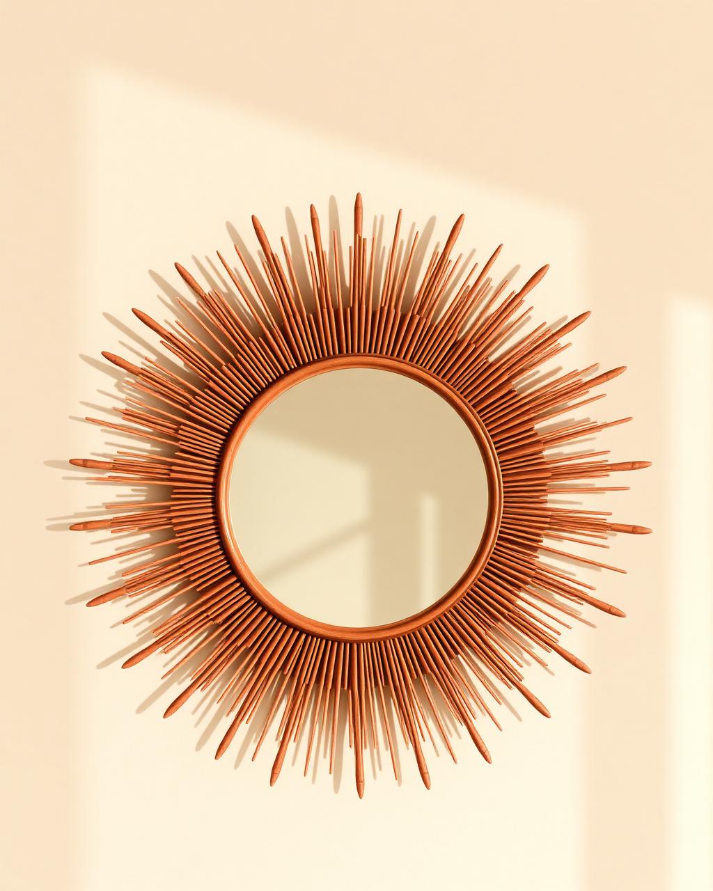 Terracotta Sun Mirror
